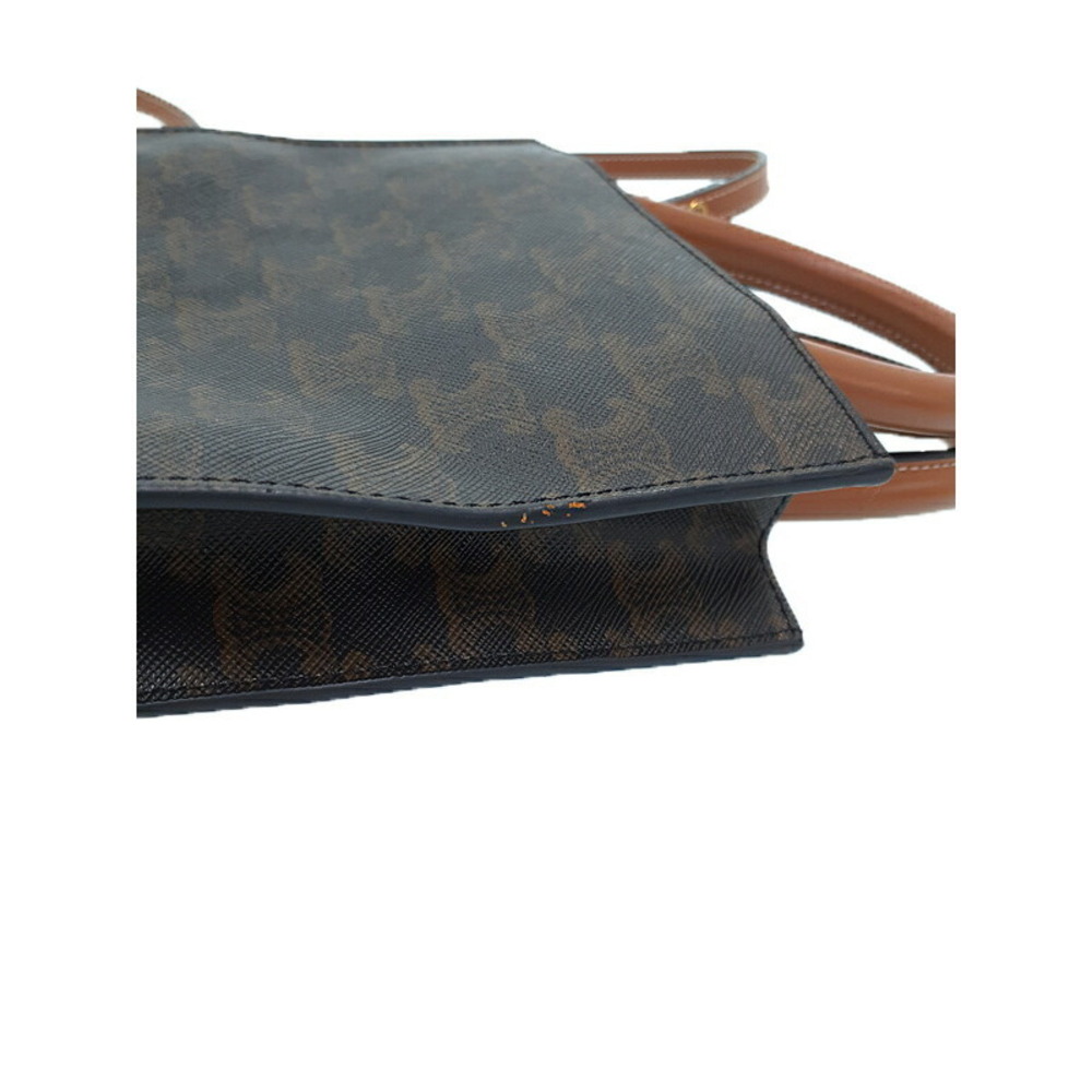 Celine Triomphe Canvas Vertical Cabas Bag - Picture 6 of 9